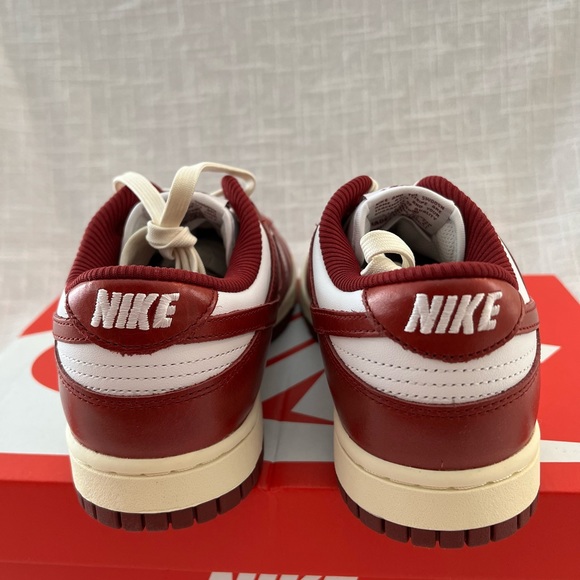 NEW! NIKE DUNK Low Premium women’s dunks • team red/coconut milk/white | SIZE W8 - Picture 6 of 15